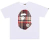 High Quality Formal Ape Cartoon Printed Logo Pattern Men's Regular Fit O-Neck Short Sleeve 100% Cotton Knitted 280 Grams T-Shirt