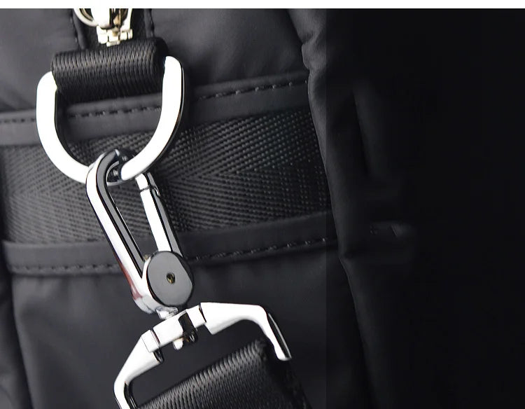 New Men's Shoulder Bags Waterproof Wear-resistant Multi-function Large-capacity Vertical Simple Business Outdoor Casual  Handba