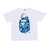 High Quality Formal Ape Cartoon Printed Logo Pattern Men's Regular Fit O-Neck Short Sleeve 100% Cotton Knitted 280 Grams T-Shirt