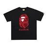High Quality New Style Brand Fashion Designer Men's Trendy Loose Printed Satin 100% Cotton Casual Sports T-Shirt