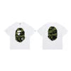 High Quality Formal Ape Cartoon Printed Logo Pattern Men's Regular Fit O-Neck Short Sleeve 100% Cotton Knitted 280 Grams T-Shirt