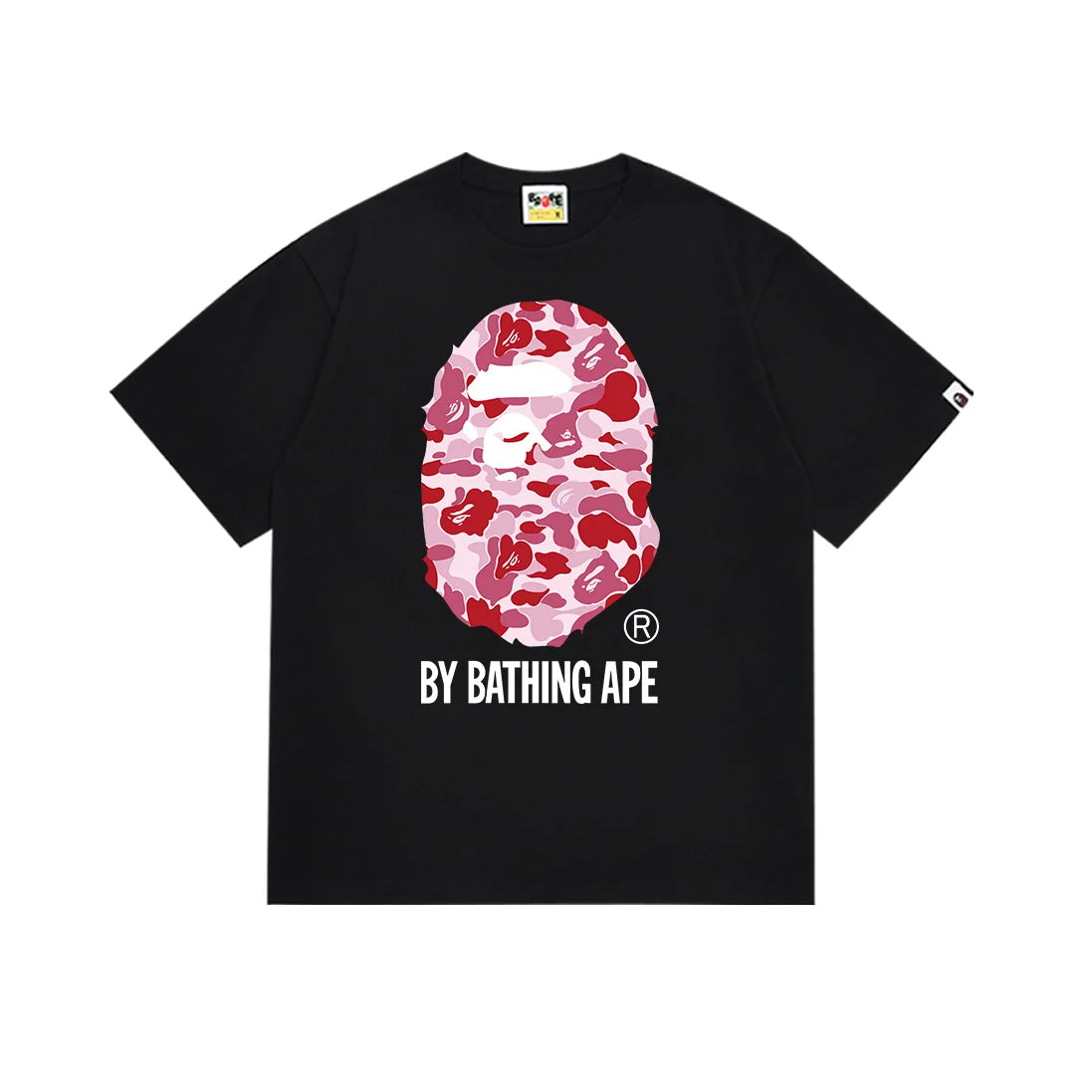 High Quality New Style Brand Fashion Designer Men's Trendy Loose Printed Satin 100% Cotton Casual Sports T-Shirt
