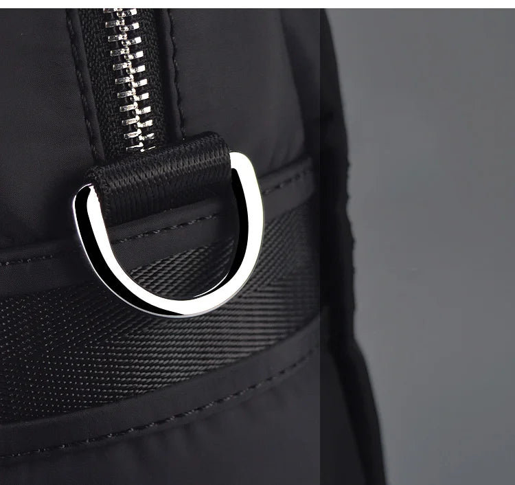 New Men's Shoulder Bags Waterproof Wear-resistant Multi-function Large-capacity Vertical Simple Business Outdoor Casual  Handba