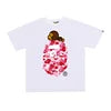 High Quality Formal Ape Cartoon Printed Logo Pattern Men's Regular Fit O-Neck Short Sleeve 100% Cotton Knitted 280 Grams T-Shirt