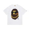 High Quality Formal Ape Cartoon Printed Logo Pattern Men's Regular Fit O-Neck Short Sleeve 100% Cotton Knitted 280 Grams T-Shirt