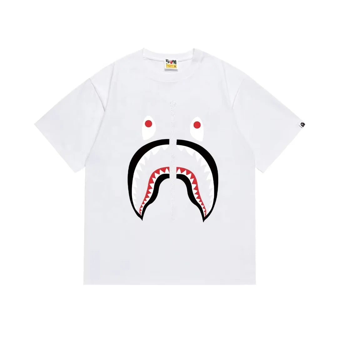 High Quality Formal Ape Cartoon Printed Logo Pattern Men's Regular Fit O-Neck Short Sleeve 100% Cotton Knitted 280 Grams T-Shirt