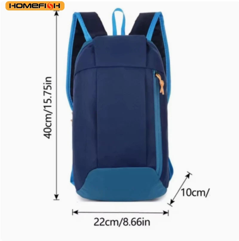 HOMEFISH Lightweight Sports Backpack for Men, Outdoor Casual Backpack, Fashion Versatile Student School Bag