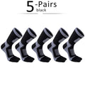 5 Pairs Toe Sport Short Socks Man Thick Compression Mesh Endurable Fitness Bike Run Outdoor Basketball Travel 5 Finger Socks