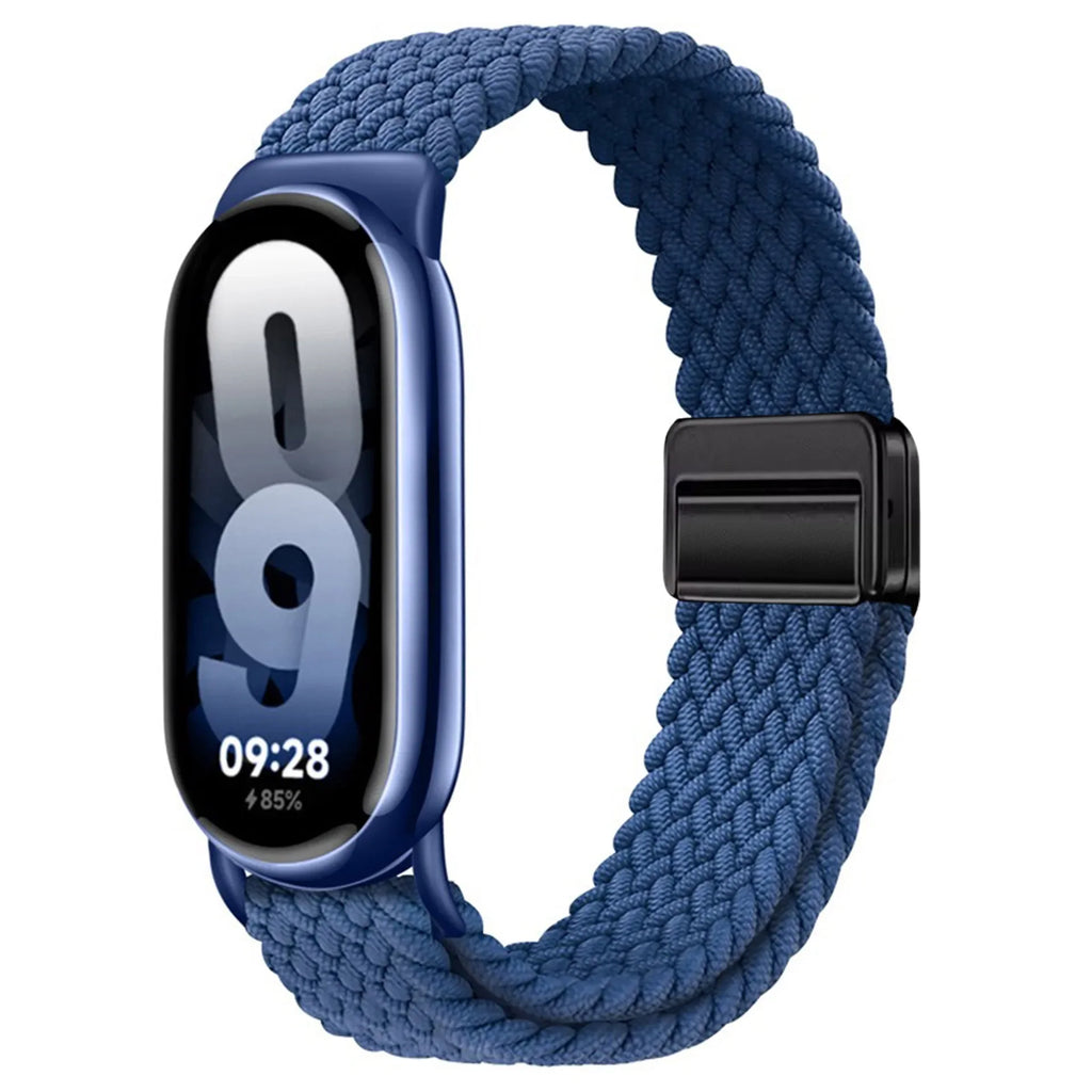Nylon Strap for Xiaomi Mi Band 9/8 High Quality Breathable Sports Wristband Accessories for Mi Band 10 9 NFC Replace 2030