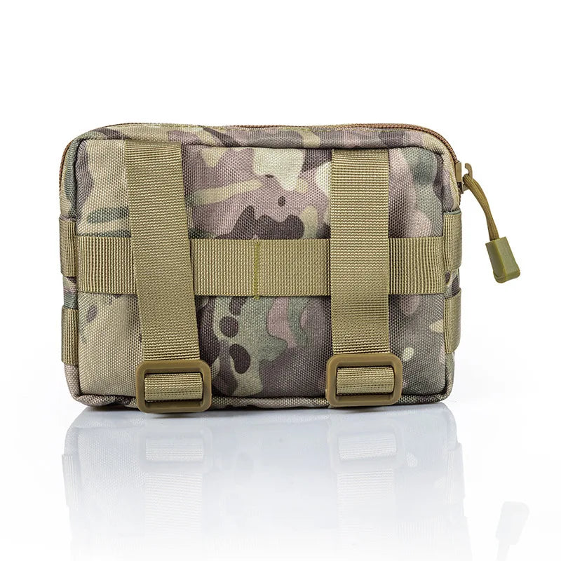 1Pcs Molle Utility EDC Waist Bag Tactical Pouch Medical First Aid Bag Belt Pouch Outdoor Sports Hunting Bag