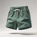 Men's Quick Dry Running Shorts with Drawstring and Zip Pockets - Ideal for Athletic Workouts and Gym Sessions