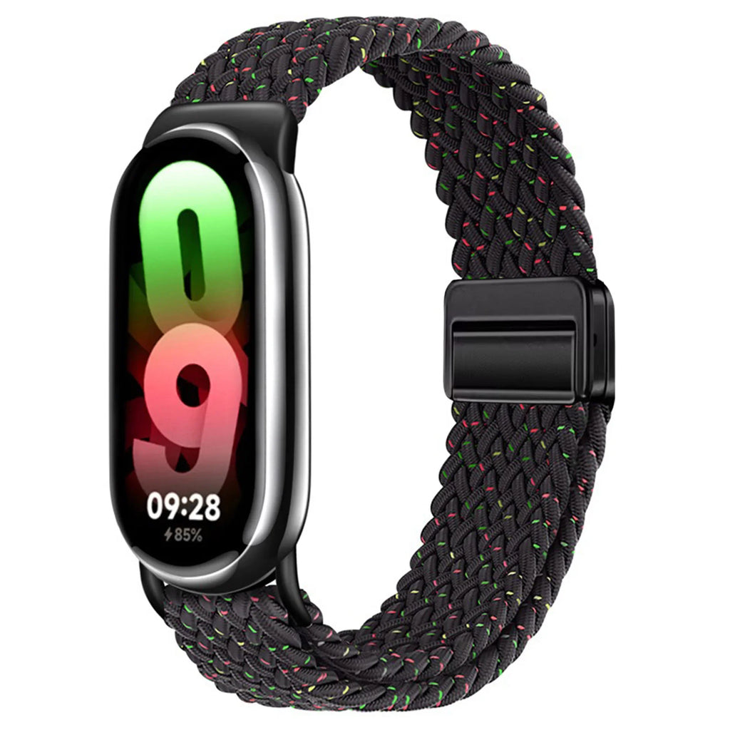 Nylon Strap for Xiaomi Mi Band 9/8 High Quality Breathable Sports Wristband Accessories for Mi Band 10 9 NFC Replace 2030