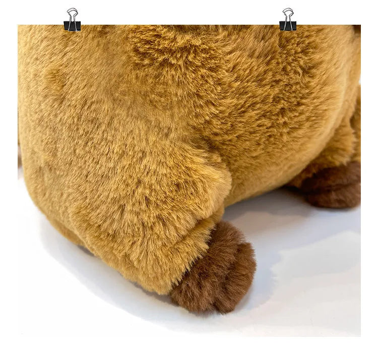 Capybara Plush Backpack Kawaii Fashion Plushie Doll Fur Bag Children's Bag Shoulder Bag Mini Knapsack Bags Gifts For Girlfriend