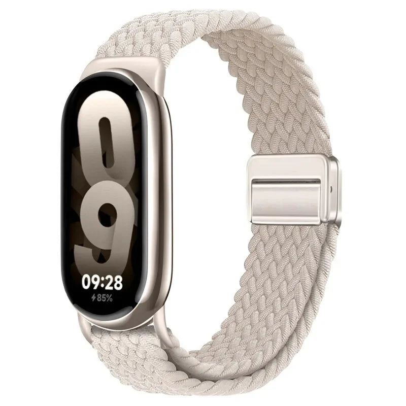 Nylon Strap for Xiaomi Mi Band 9/8 High Quality Breathable Sports Wristband Accessories for Mi Band 10 9 NFC Replace 2030