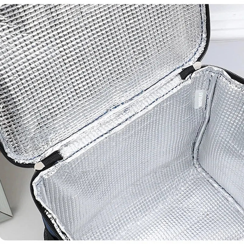 Insulated Lunch Bag Large Lunch Bags For Women Men Reusable Lunch Bag With Adjustable Shoulder Strap