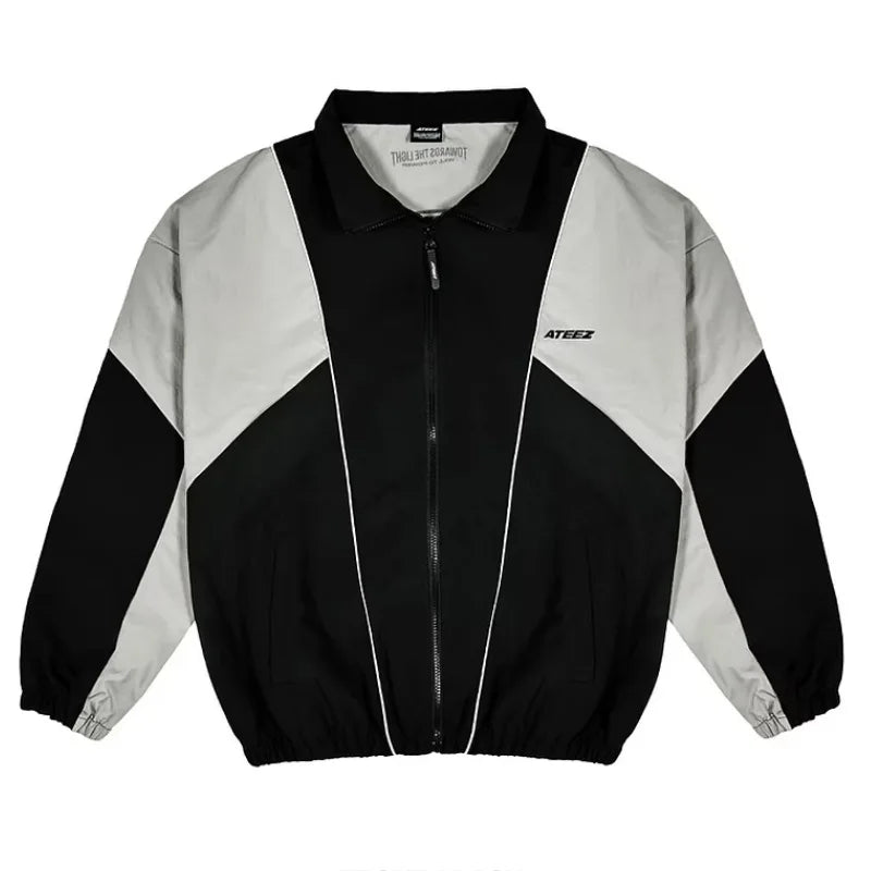 KPOP 2025 Ateez World Tour TOWARDS THE LIGHT Baseball Jacket Hongjoong San Yunho Yeosang Mingi Wooyoung Jongho Baseball Uniform