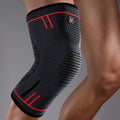 1 Pcs Compression Knee Support Sleeve Elastic Breathable Knee Pads Brace Springs Gym Sports Protector Basketball Volleyball Run