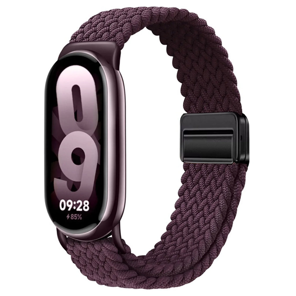 Nylon Strap for Xiaomi Mi Band 9/8 High Quality Breathable Sports Wristband Accessories for Mi Band 10 9 NFC Replace 2030