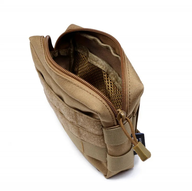 1Pcs Molle Utility EDC Waist Bag Tactical Pouch Medical First Aid Bag Belt Pouch Outdoor Sports Hunting Bag