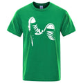 Hot Sale 100% Cotton Casual Short Sleeve Skate Shoes Men t Shirt Summer Breathable Clothes O-Neck Oversized Short Sleeves Unisex