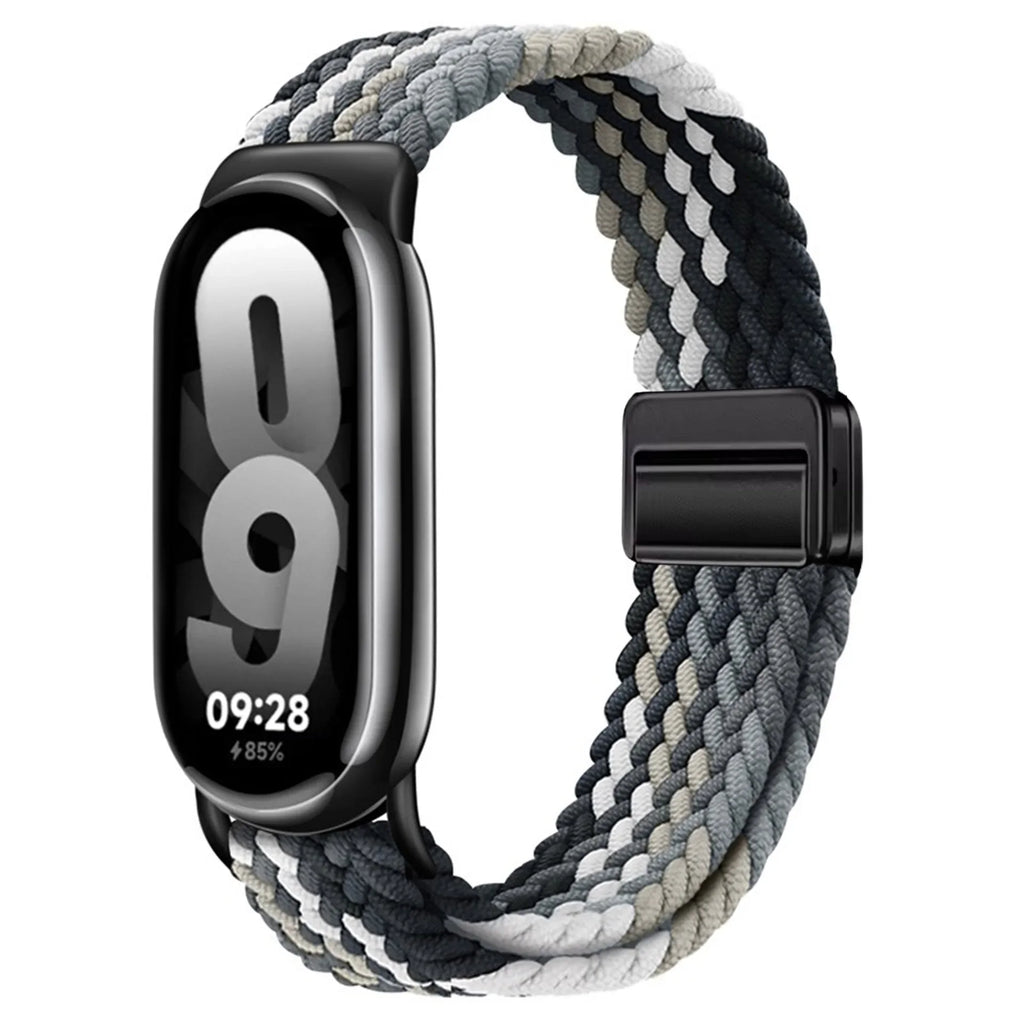 Nylon Strap for Xiaomi Mi Band 9/8 High Quality Breathable Sports Wristband Accessories for Mi Band 10 9 NFC Replace 2030