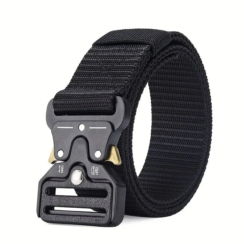 Men's Belt Outdoor Multi Function Compass Belt High Quality Canvas For Nylon Male Luxury Belts Women's Sports Jeans Neutral Belt