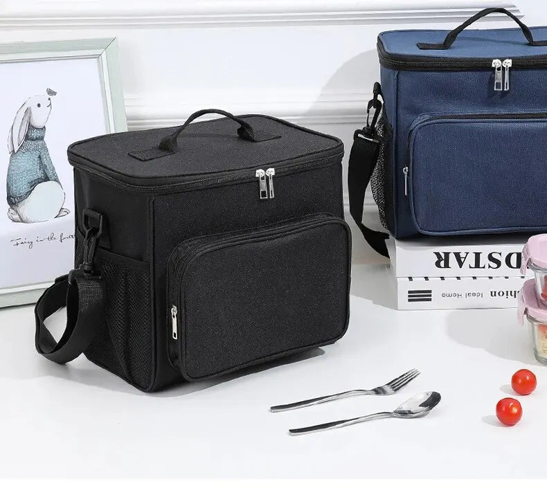 Insulated Lunch Bag Large Lunch Bags For Women Men Reusable Lunch Bag With Adjustable Shoulder Strap