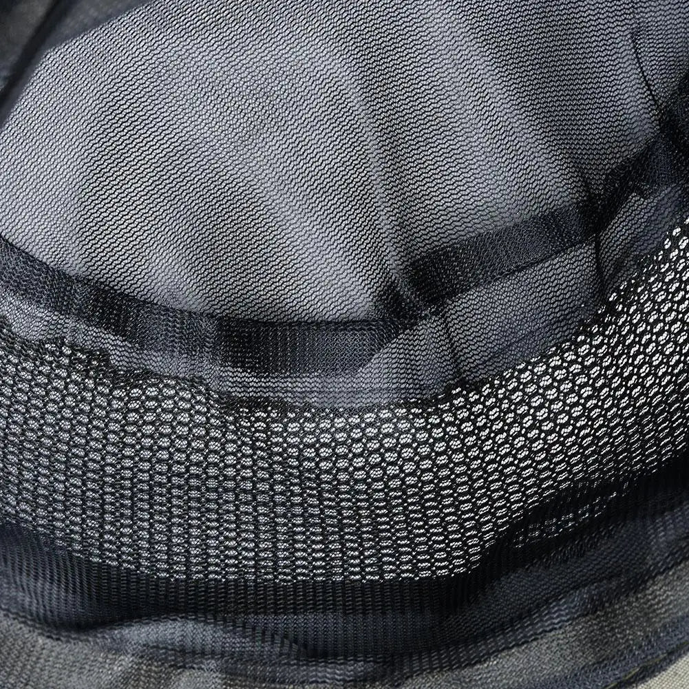 Summer Large Sun Hat Men Women Breathable Fishing Caps Sun UV Protection Mesh Fisherman Hat Hiking Outdoor Beach Cap