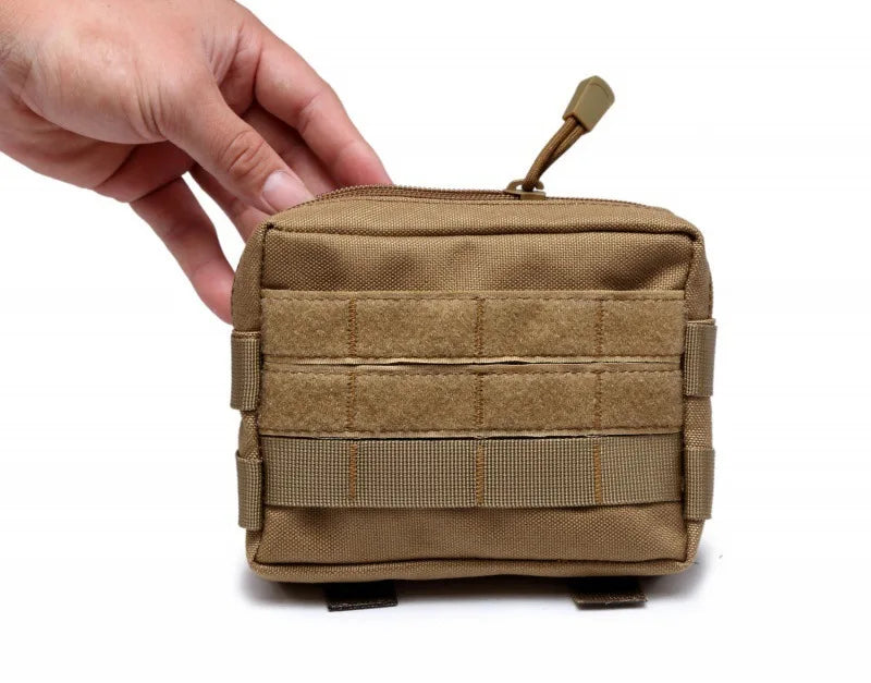 1Pcs Molle Utility EDC Waist Bag Tactical Pouch Medical First Aid Bag Belt Pouch Outdoor Sports Hunting Bag