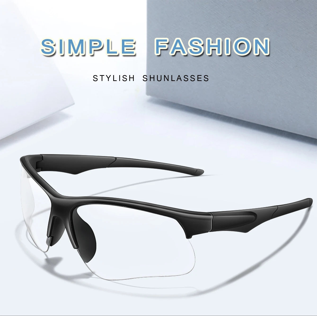 Trendy Style Photochromic Sunglasses For Men Women Outdoor Mtb Bicycle Cycling Runnging Eyewear Sports Bike Windproof Goggles