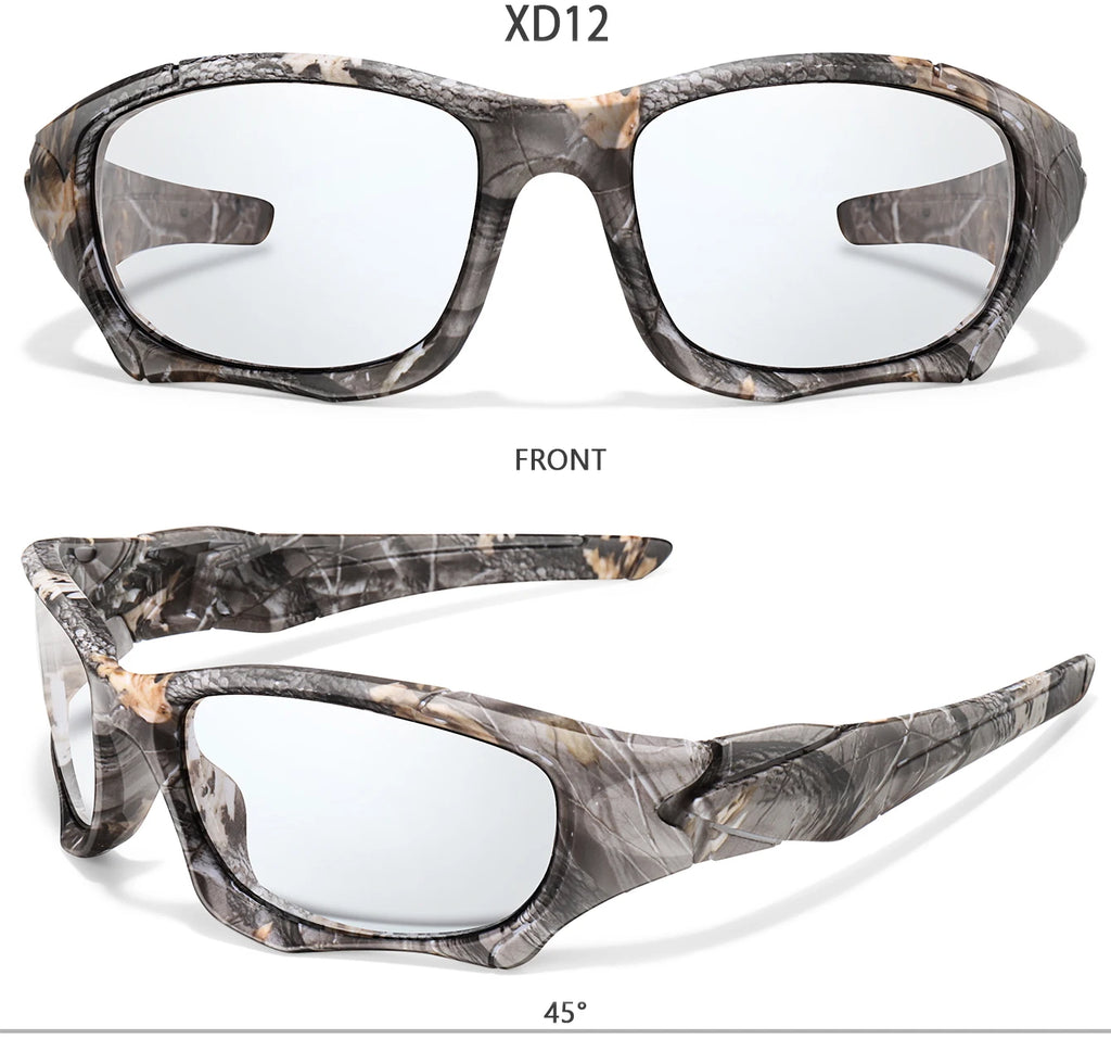 Trendy Style Photochromic Sunglasses For Men Women Outdoor Mtb Bicycle Cycling Runnging Eyewear Sports Bike Windproof Goggles