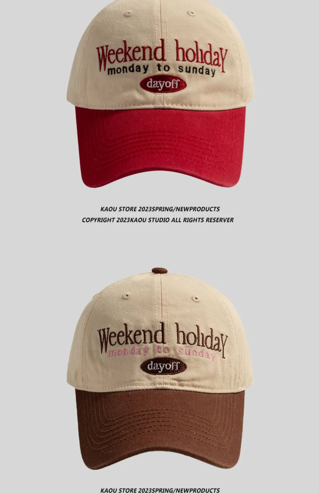 Baseball Cap  Contrast Color Fashion Children's Peaked Cap Korean Style Trendy Men and Women Big Head Circumference Couple Hat